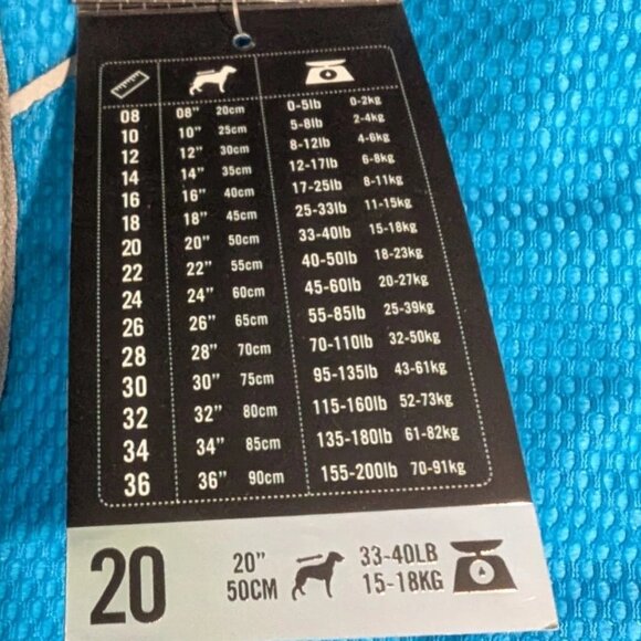 Canada Pooch - Chill Seeker Cooling Vest Breathable Mesh Blue Size 20 33-40 Lbs - Picture 3 of 4